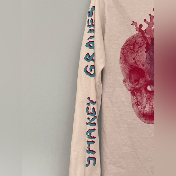 Shakey Graves cactus skulls long sleeve concert t-shirt 💀 🌵 - Picture 4 of 5